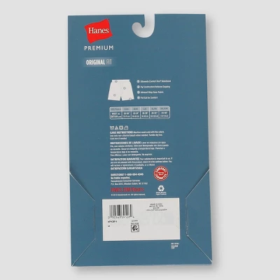 Hanes Premium Men's 4pk Knit Boxers - Colors May Vary - Image 2