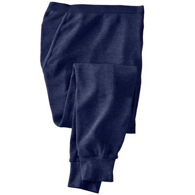 KingSize Men's Big & Tall Heavyweight Thermal Waffle Pants - Image 5