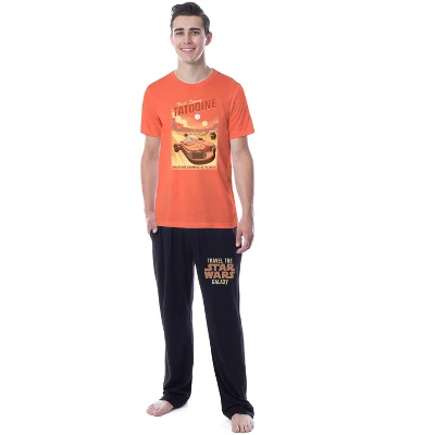 Star Wars Mens' Travel Tourist Ad Sleep Pajama Set - Image 10