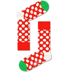 Happy Socks Adult 2 Pk Big Dot Snowman Gift Set
