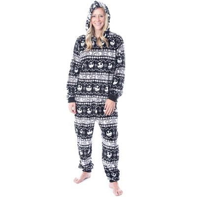 The Nightmare Before Christmas Unisex Adult Fair Isle Union Suit Pajama Unisex - Image 5