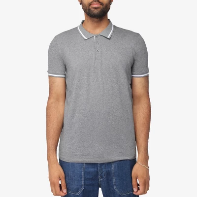X RAY Men's Basic Short Sleeve Tipped Polo - Image 17