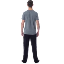 Harry Potter Mens' Gryffindor Seeker Quidditch 07 Sleep Pajama Set Multicolored