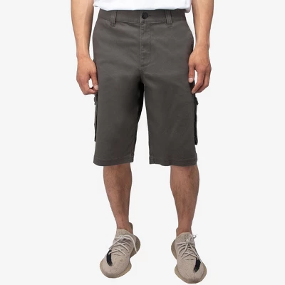 X RAY Mens Stretch Comfort Tactical Cargo Shorts 12.5" Inseam Knee Length Classic Fit Multi Pocket - Image 8