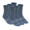 Men's Moisture Control Athletic Crew Socks 6 Pack - Mio Marino