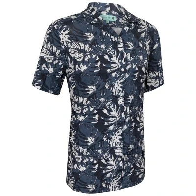 Mio Marino Mens Casual Button-Down Hawaiian Short Sleeve Shirt - Image 13