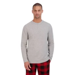 Hanes Premium Men's 2pc Comfort Sleep Pajama Set - Red