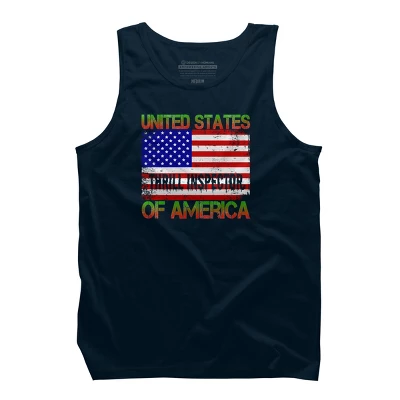 Men's Design By Humans Halloween Thrill Inspector Funny USA Military Soldier Veteran Un By TeeShirtMadness Tank Top - Image 6