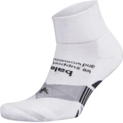 Balega Enduro Physical Training Quarter Running Socks - White