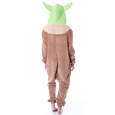 Star Wars The Mandalorian Adult The Child Kigurumi Union Suit Pajama Multi - Image 3