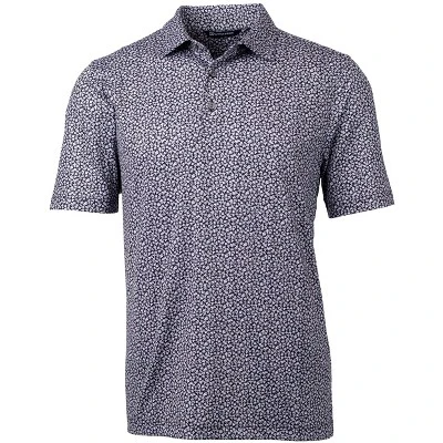 Cutter & Buck Pike Magnolia Print Stretch Men's Polo Shirt - Image 3