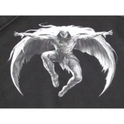 Marvel Moon Knight Marc Spector With Cape And Hood Men's Black Hoodie