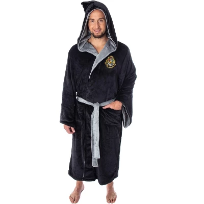 Harry Potter Adult Fleece Plush Hooded Robe - Image 8