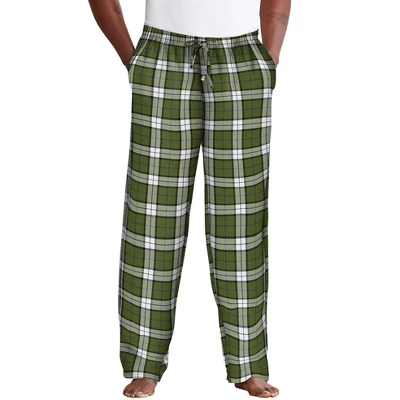 KingSize Men's Big & Tall Flannel Plaid Pajama Pants Pajama Bottoms - Image 15