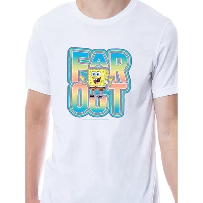 Nickelodeon SpongeBob SquarePants Mens' Far Out Sleep Pajama Set Multicolored