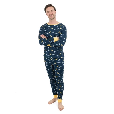 Leveret Mens Two Piece Cotton Pajamas - Image 7