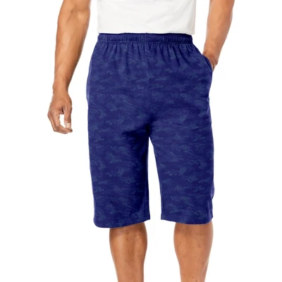 KingSize Men's Big & Tall Lightweight Extra Long Jersey Shorts - Image 17