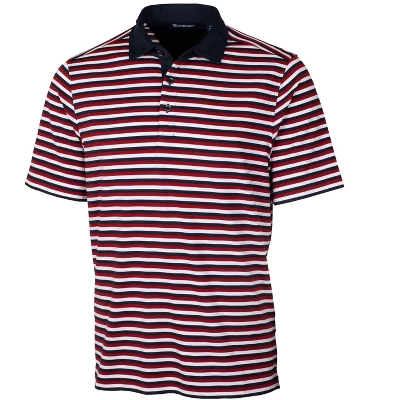Cutter & Buck Mens Forge Polo Multi Stripe Shirt - Image 5