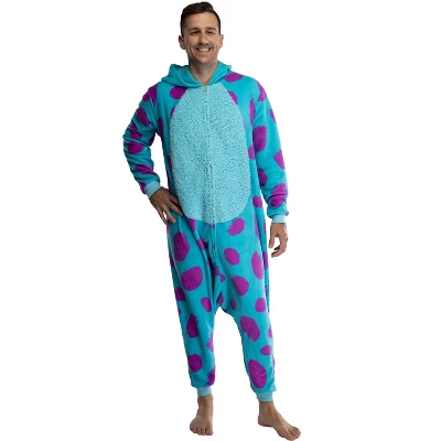 Disney Monsters Inc. Unisex Adult Sulley Kigurumi Cosplay Costume Union Suit - Image 4