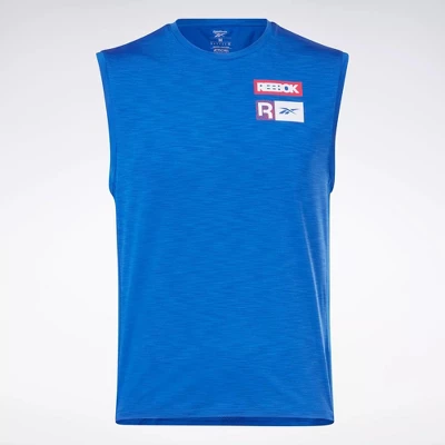 Reebok ACTIVCHILL Sleeveless T-Shirt Mens Athletic Tank Tops - Image 5