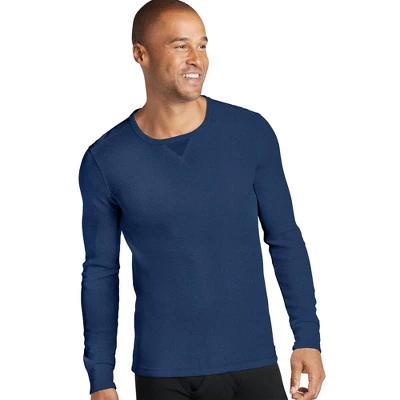 Jockey Men's Tall Man Long Sleeve Waffle Crew - Image 5