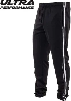 Ultra Performance Mens 3 Pack Athletic Tech Joggers/Track Pants With Zipper Pockets | Athletic Bottoms
