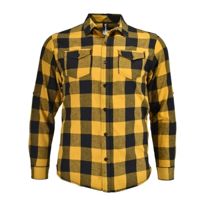 Burnside Men's Modern Fit Buffalo Plaid Flannel Shirt - Image 6