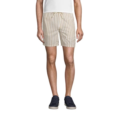 Lands' End Men's Linen Cotton Deck Shorts - Image 3
