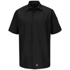 Red Kap® Men's Short Sleeve Solid Crew Shirt