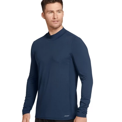 Jockey Men's Thermal Long Sleeve Mock Neck - Image 3