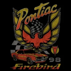 Men's General Motors Retro Pontiac Firebird Logo Sweatshirt