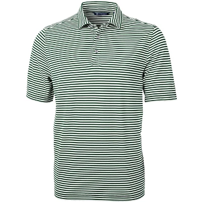 Cutter & Buck Virtue Eco Pique Stripe Recycled Mens Polo Shirt - Image 7