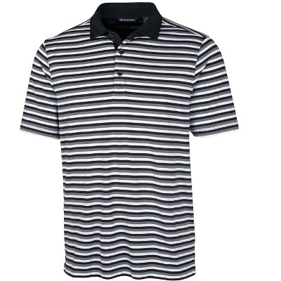 Cutter & Buck Mens Forge Polo Multi Stripe Shirt - Image 3