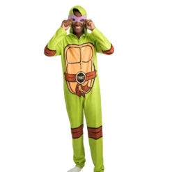 Teenage Mutant Ninja Turtles TMNT Hooded Cosplay Union Suit