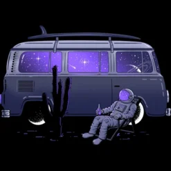 Men's Design By Humans Star Trippin' By Gammaray85 Tank Top