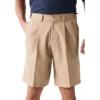 KingSize Men's Big & Tall Wrinkle-Free Expandable Waist Pleat Front Shorts