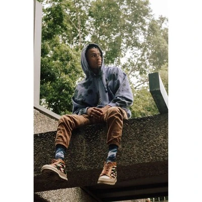 STANCE X WADE Men's Palm Chevron Crew Casual Socks - L - Image 3