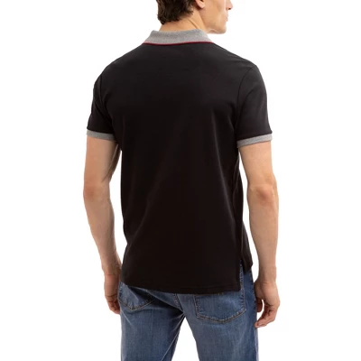 U.S. Polo Assn. Men's Slim Fit Multicolor Interlock Polo Shirt With Big Pony