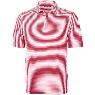 Cutter & Buck Virtue Eco Pique Stripe Recycled Mens Polo Shirt - Image 13
