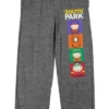 South Park Four Boys Men's Gray Heather Sleep Pajama Pants