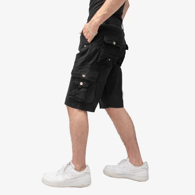 X RAY Men's Belted 12.5" Inseam Knee Length Cargo Shorts - Image 3