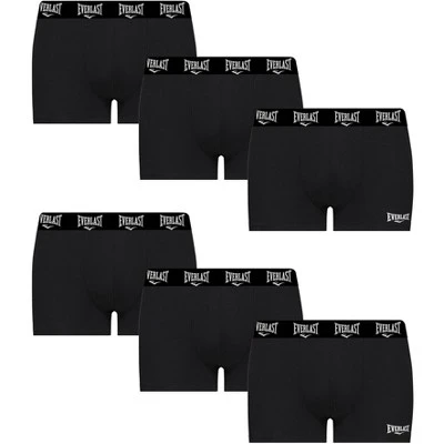 Everlast Value Pack 6pcs Mens Cotton Boxer Briefs Breathable Tagless Stretch Underwear For Men - Image 8