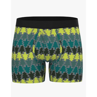 Men's Trees/Solids Boxer Briefs 4pk - Original Use™ Green