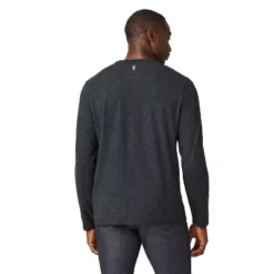 Free Country Men's FreeCycle® Sueded Long Sleeve Crew Neck