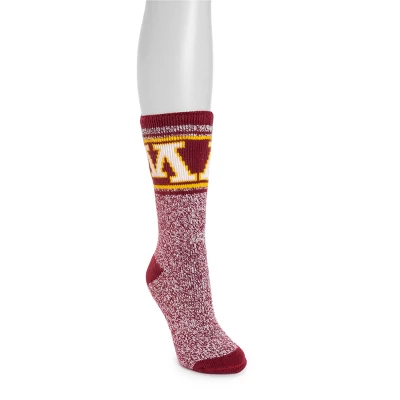 Game Day Unisex Heat Retainer Socks -Minnesota OS (W7-13; M6-12) - Image 2