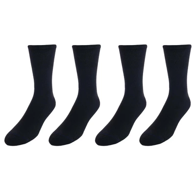 Dr. Scholl's Men's Diabetic & Circulatory Crew Work Socks (4 Pair Pack)