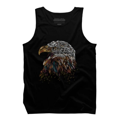 Men's Design By Humans WILD EAGLE By Dandingeroz Tank Top - Image 4