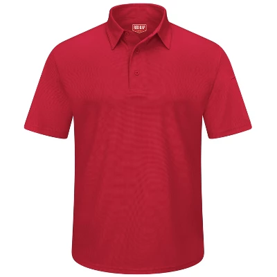 Red Kap® Men's Short Sleeve Performance Knit® Flex Series Pro Polo - Image 9
