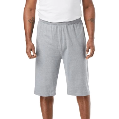 KingSize Men's Big & Tall Lightweight Extra Long Jersey Shorts - Image 10
