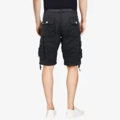 X RAY Mens Tactical Bermuda Cargo Shorts Camo And Solid Colors 12.5" Inseam Knee Length Classic Fit Multi Pocket Capri Pants